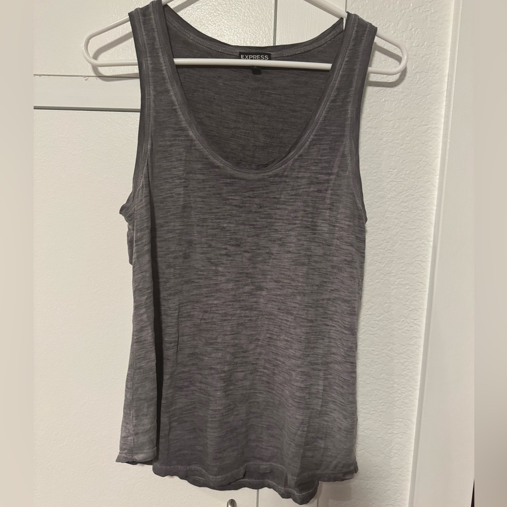 Gray Express Tank Top